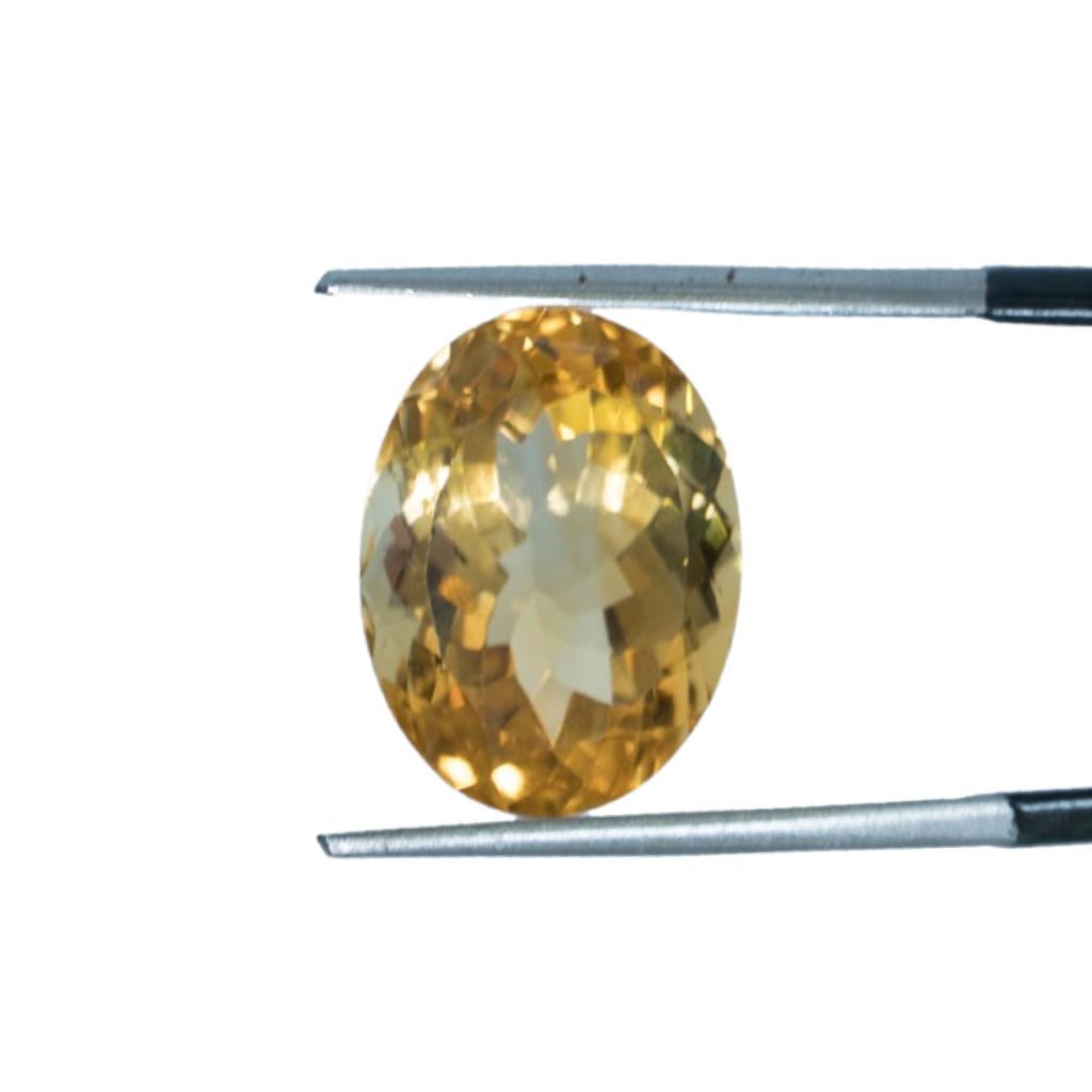YELLOW CITRINE - 10.23 ct