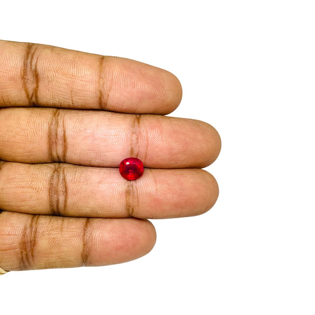 Bangkok Red Ruby GF - 2.64 ct