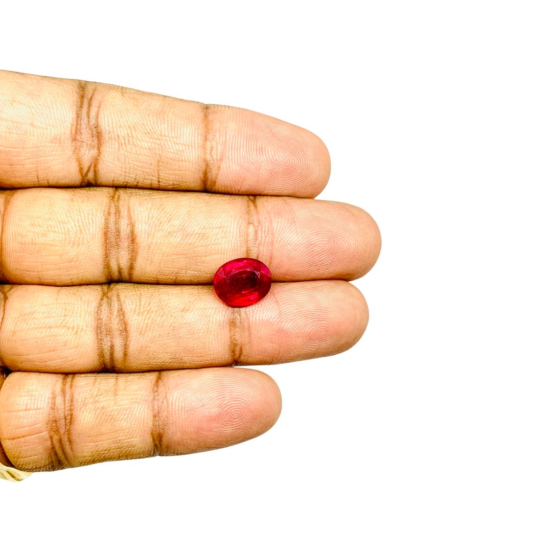 Bangkok Red Ruby GF - 5.18 ct