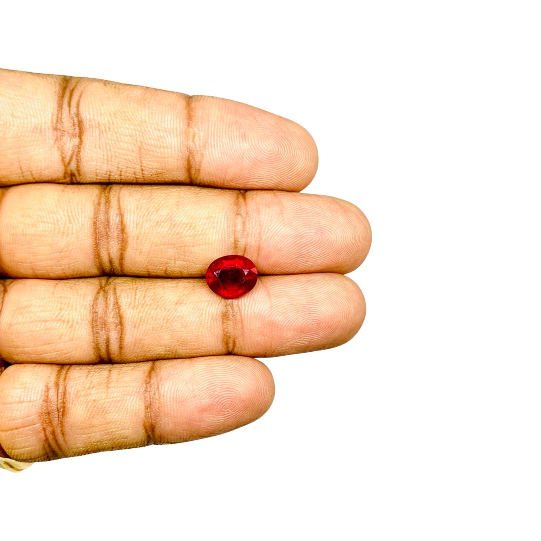 Bangkok Red Ruby GF - 3.93 ct