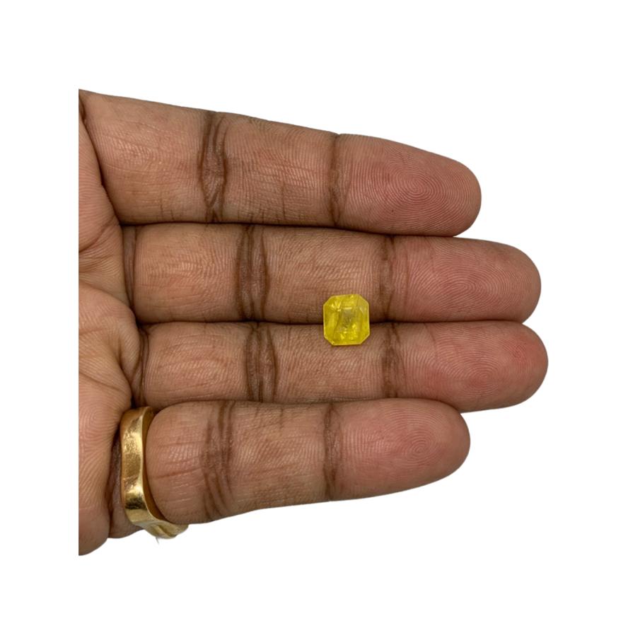 BANGKOK YELLOW SAPPHIRE - 4.13 ct