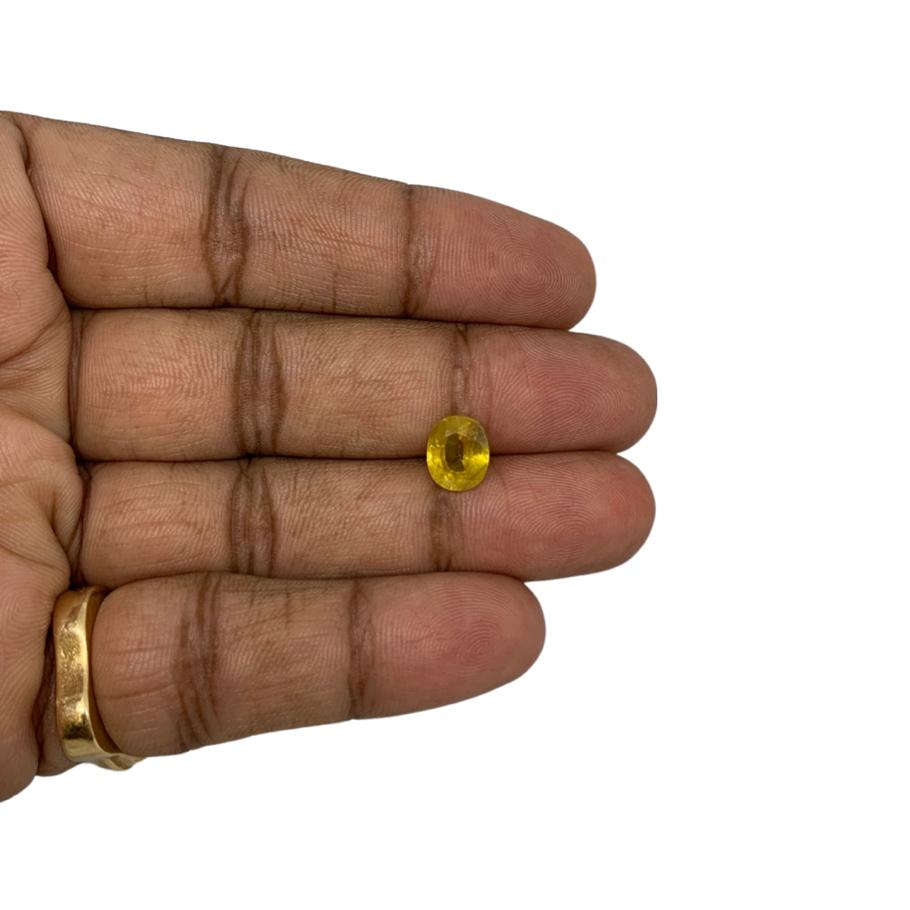 BANGKOK YELLOW SAPPHIRE - 3.7 ct