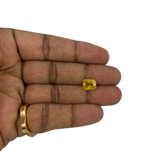 BANGKOK YELLOW SAPPHIRE - 4.82 ct