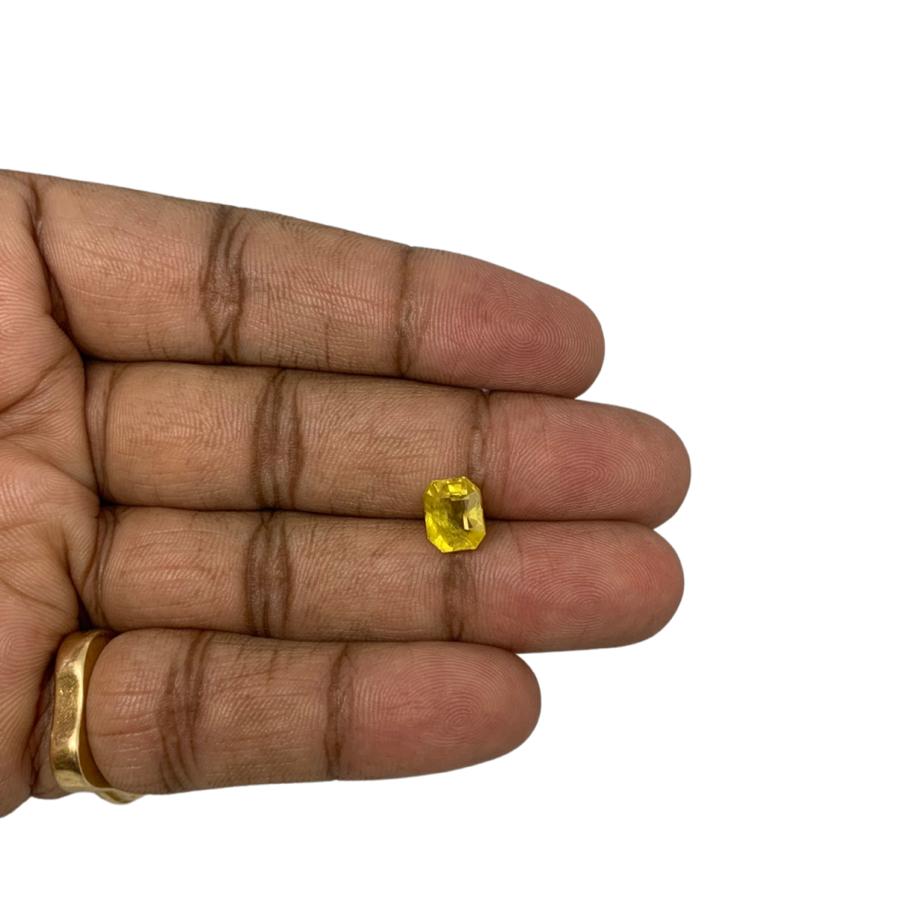 BANGKOK YELLOW SAPPHIRE - 4.1 ct