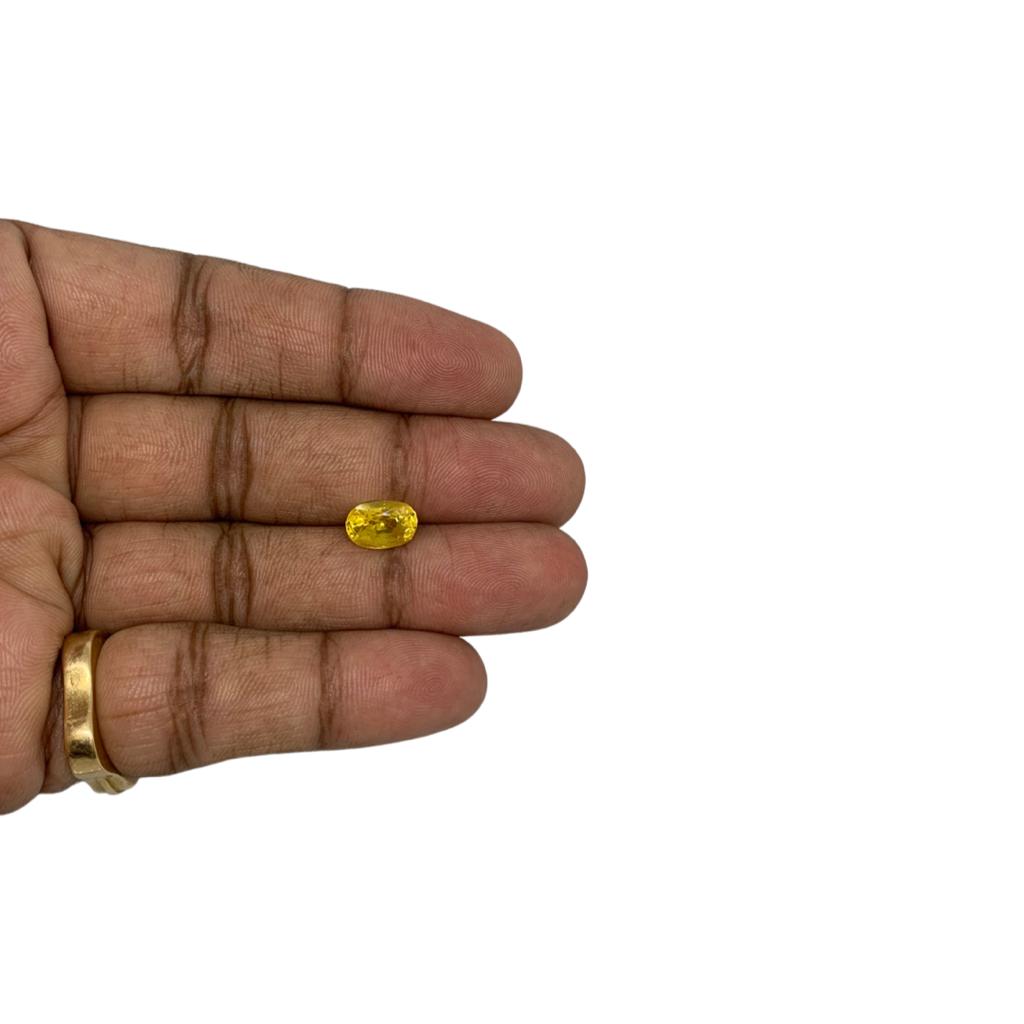 BANGKOK YELLOW SAPPHIRE - 4.26 ct