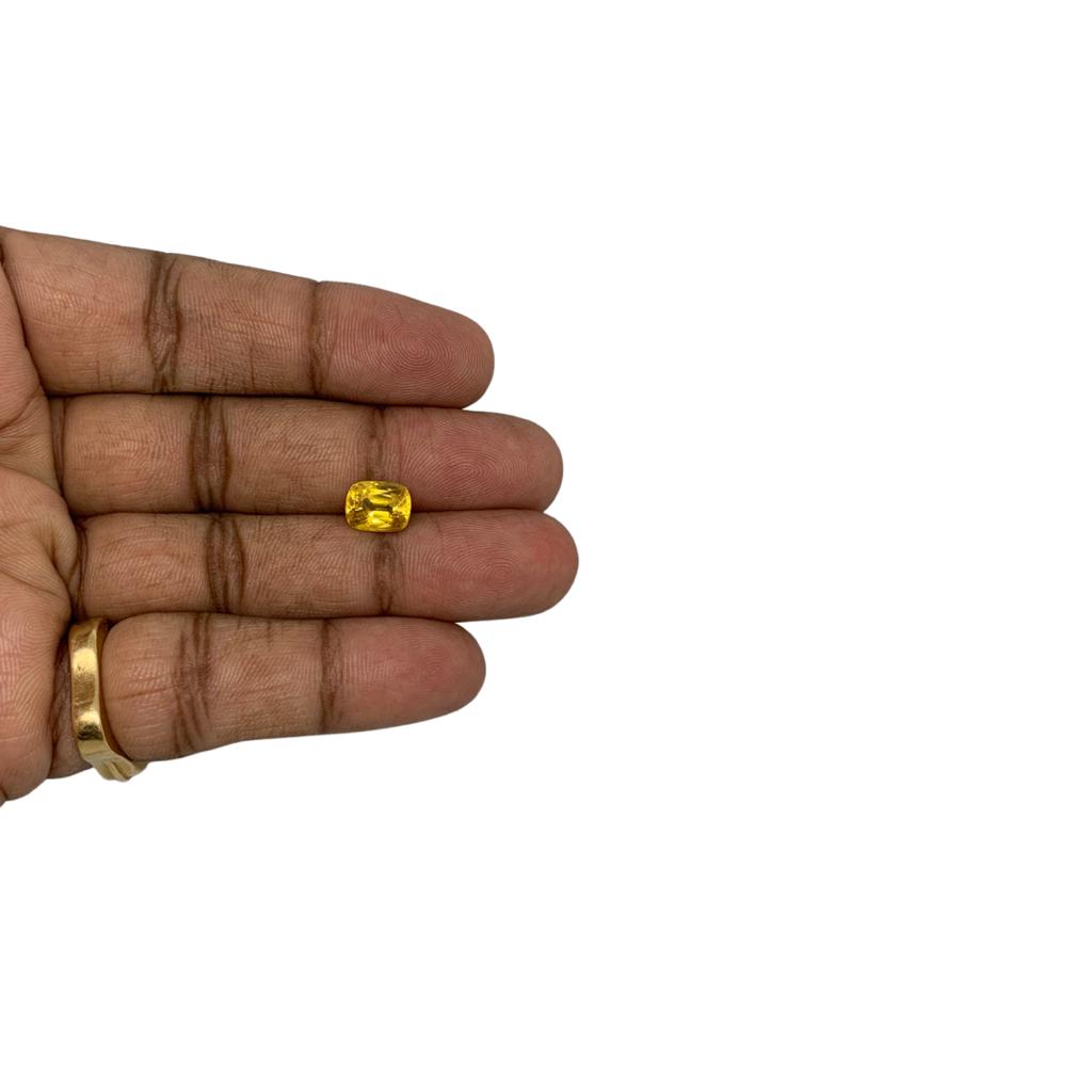 BANGKOK YELLOW SAPPHIRE - 4.13 ct