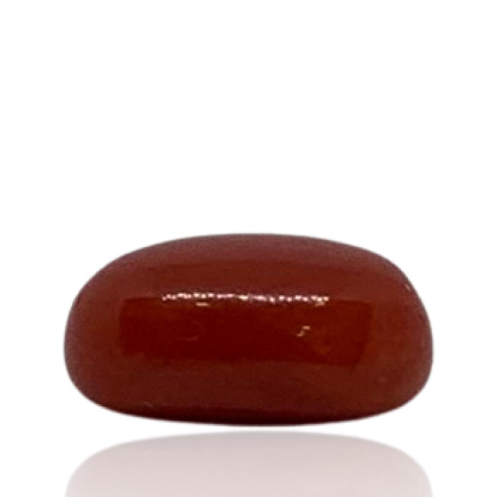 RED ITALIAN CORAL OVAL - 4.00 ct