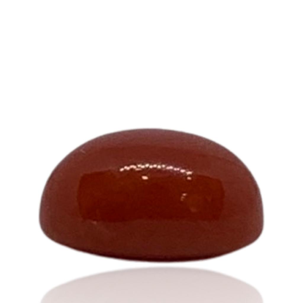 RED ITALIAN CORAL OVAL - 4.6 ct