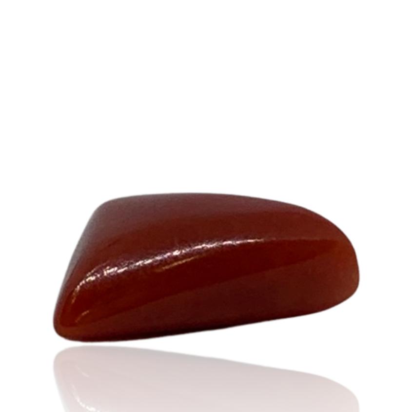RED ITALIAN CORAL TRIANGLE - 4.51 ct