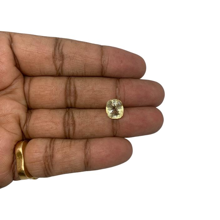 CEYLON YELLOW SAPPHIRE - 5.59 ct