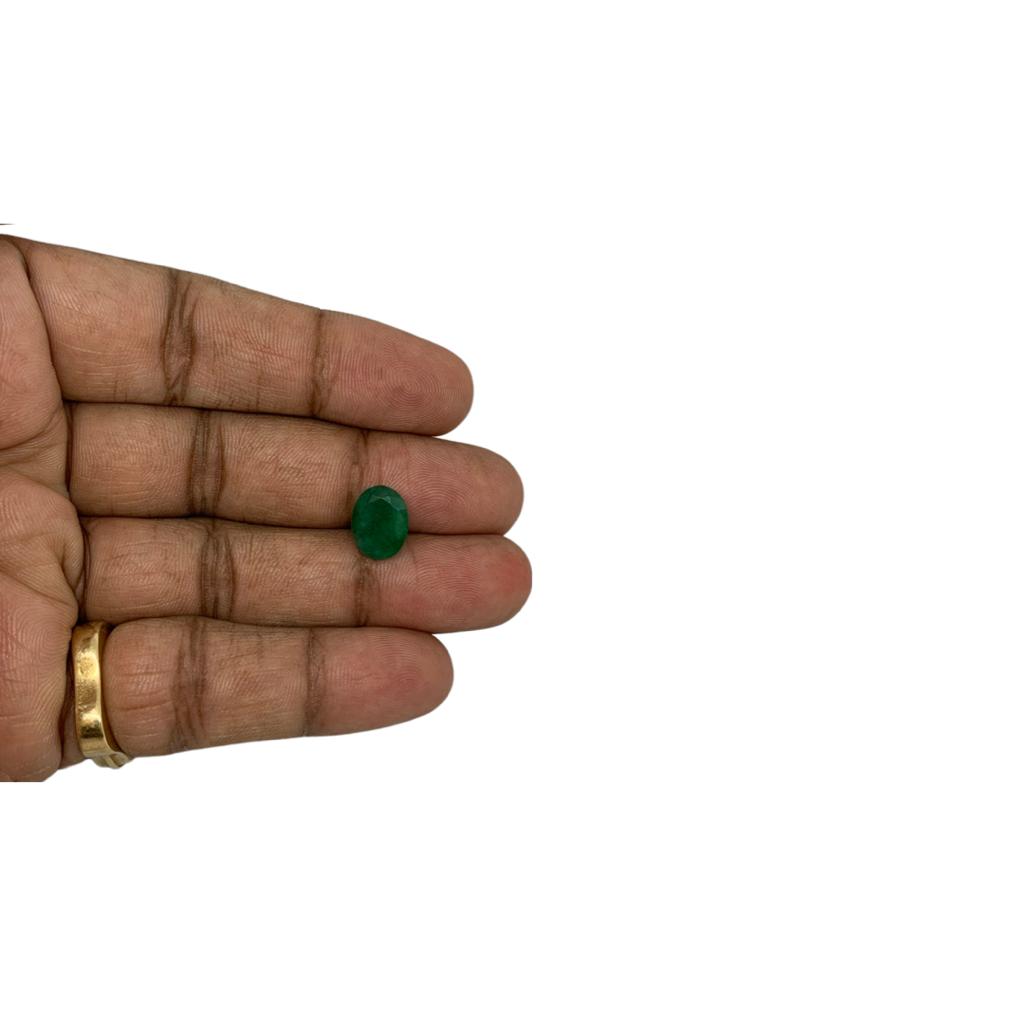 GREEN EMERALD - 3.46 ct