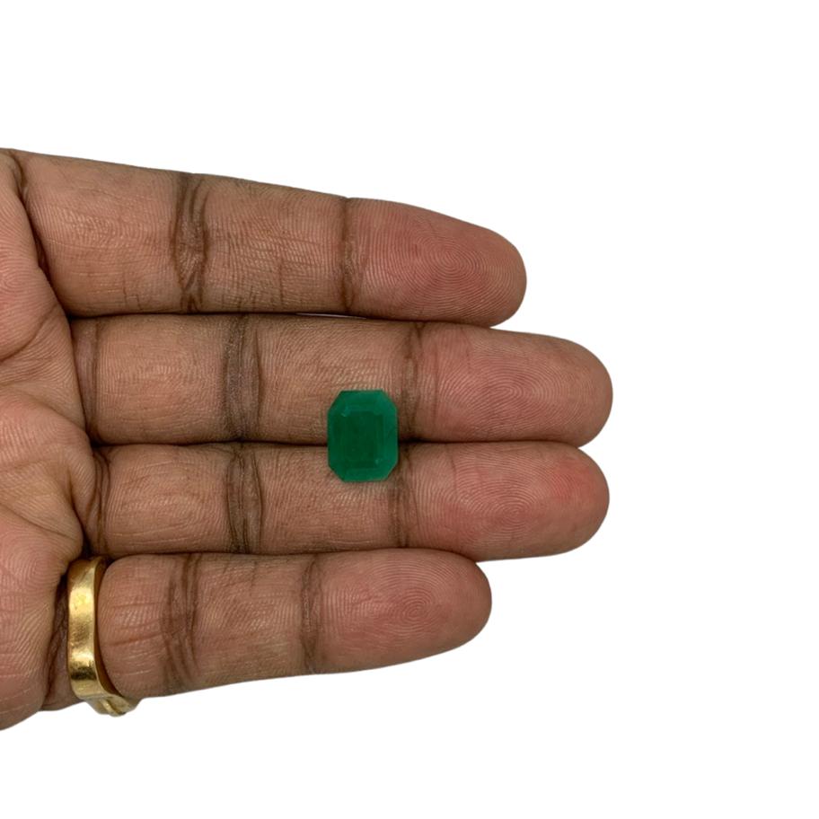 GREEN EMERALD - 4.52 ct