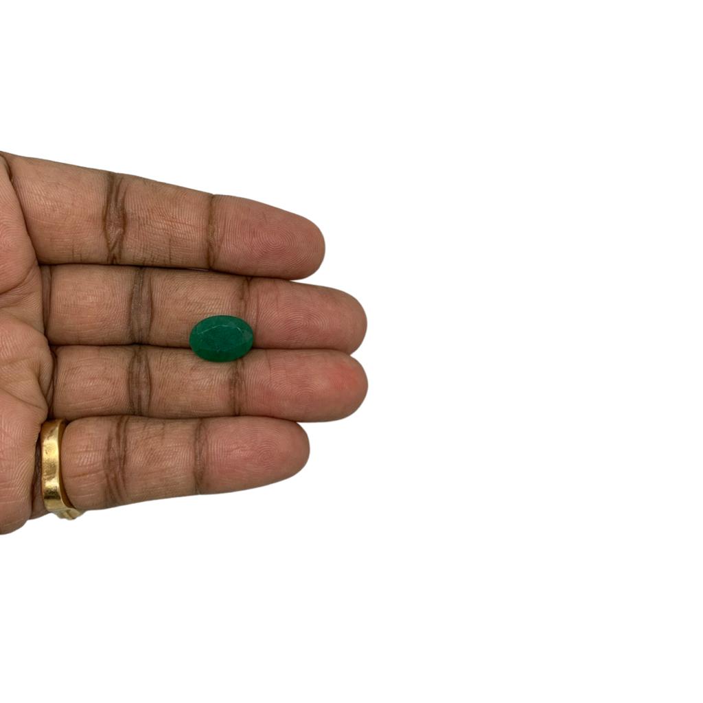 GREEN EMERALD - 5.17 ct
