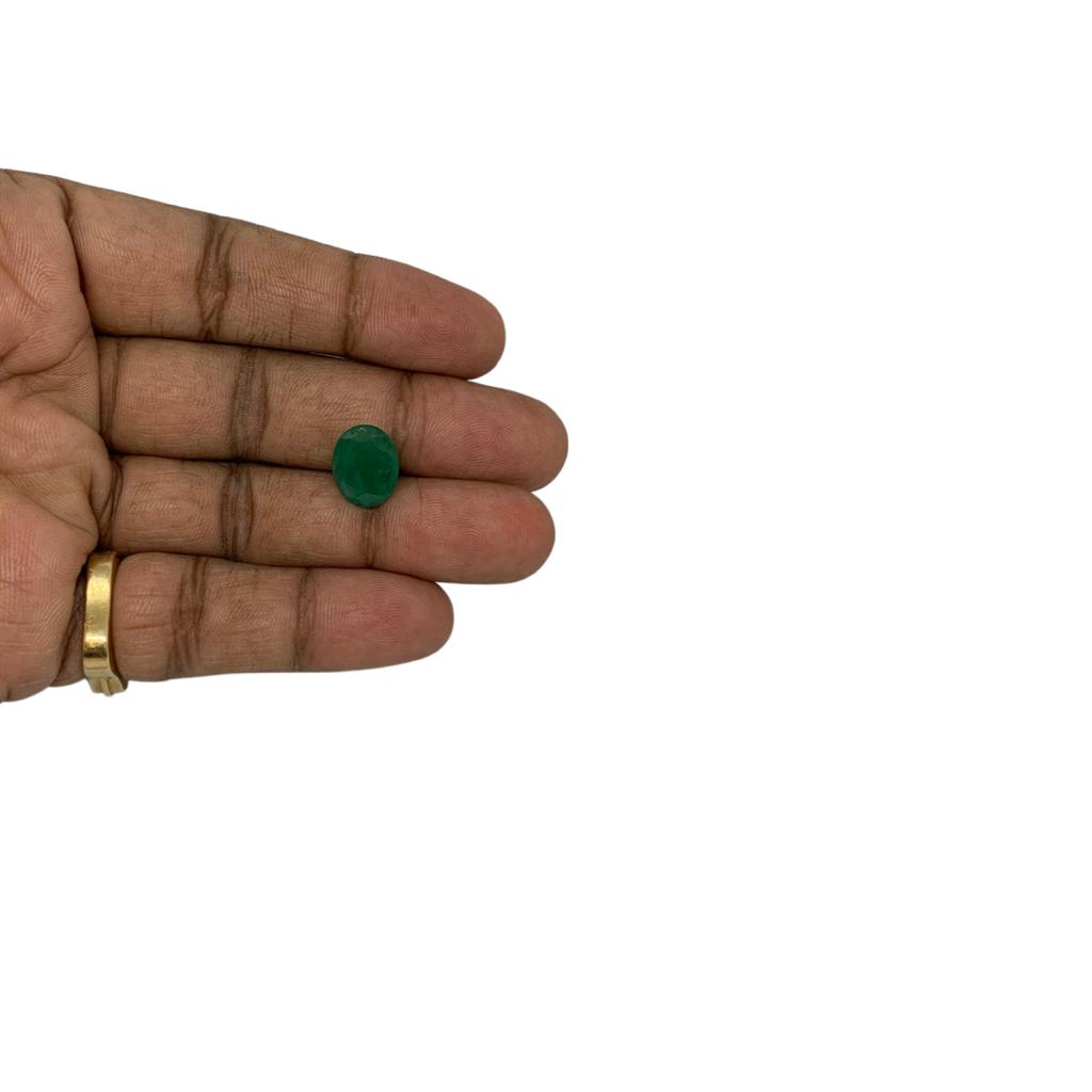 GREEN EMERALD - 5.08 ct