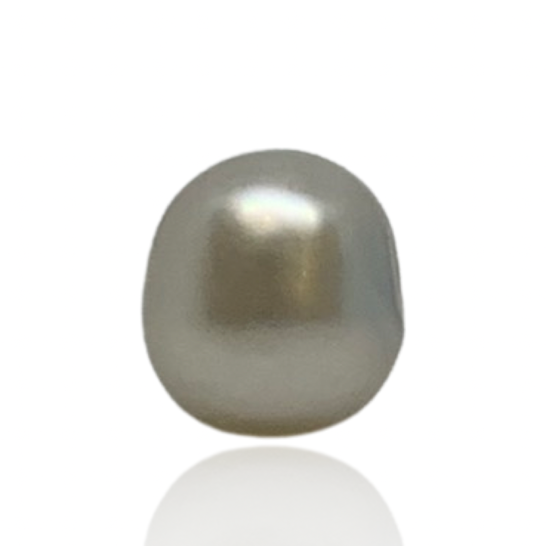 WHITE KESHI PEARL - 4.44 ct