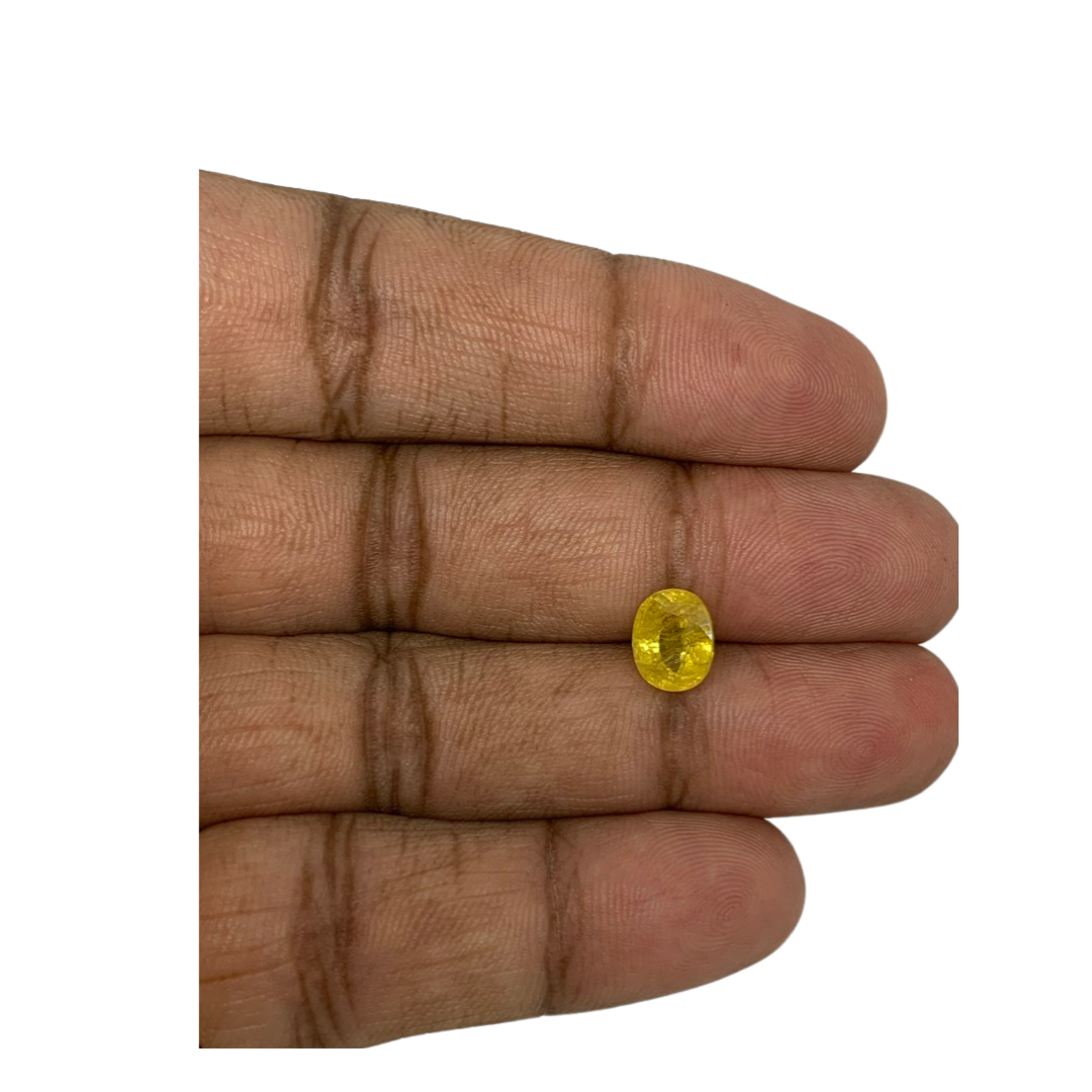 BANGKOK YELLOW SAPPHIRE - 3.34 ct