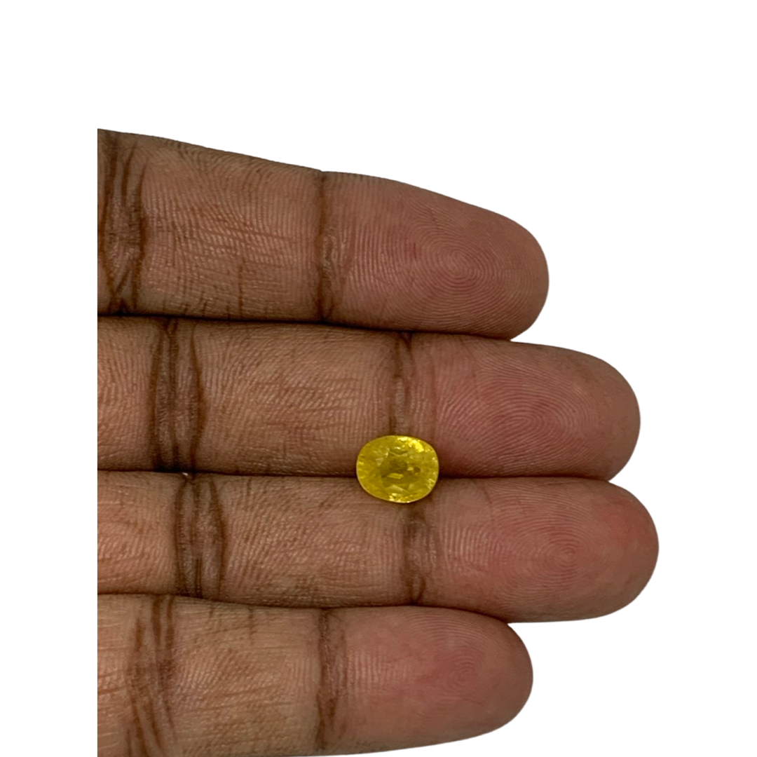 BANGKOK YELLOW SAPPHIRE - 4.08 ct