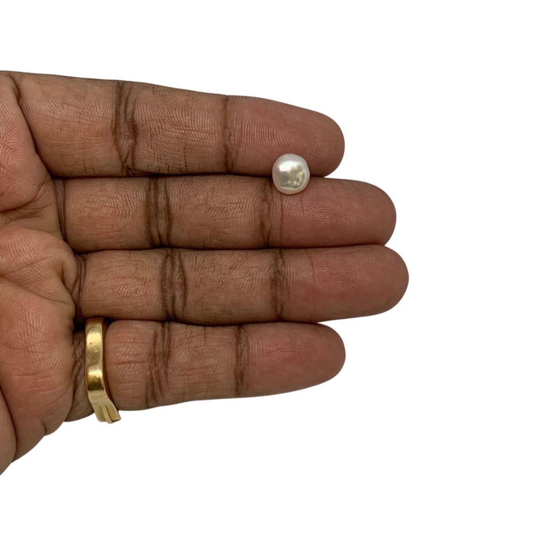 WHITE KESHI PEARL - 2.78 ct