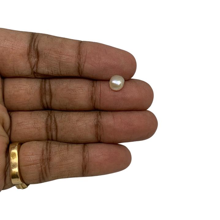 WHITE NATURAL PEARL - 1.25 ct