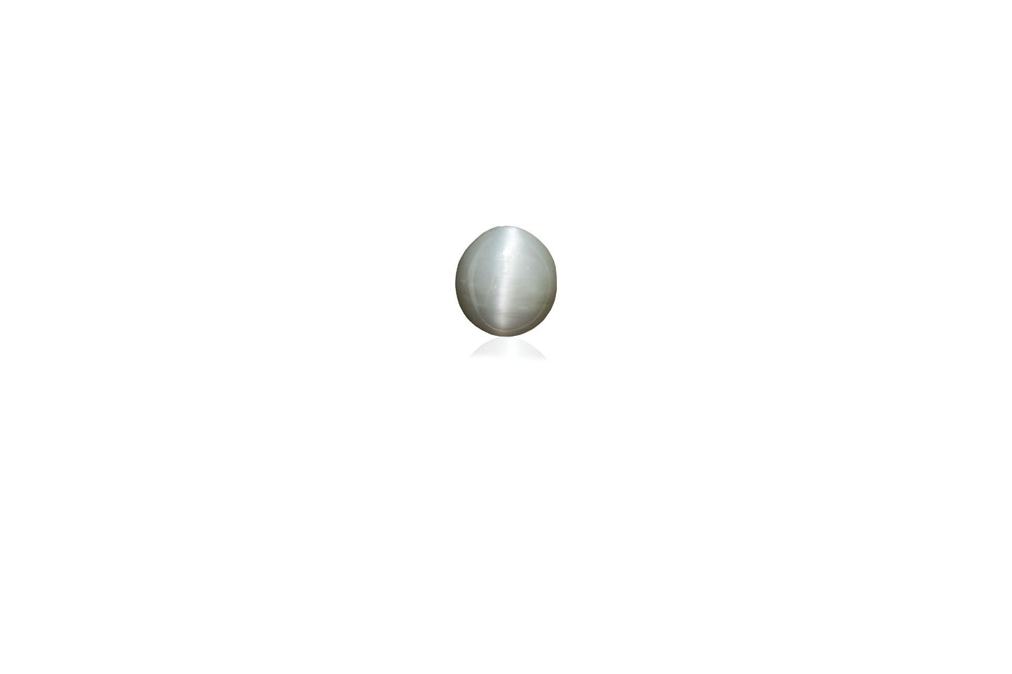 GREY QUARTZ CAT'SEYE - 3.37 ct