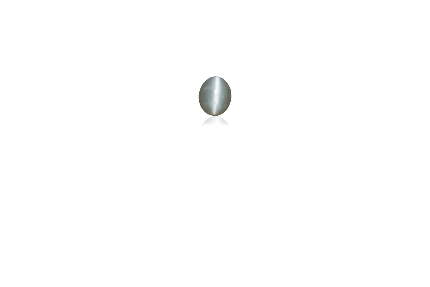 GREY QUARTZ CAT'SEYE - 3.9 ct