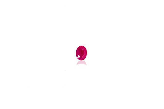 RED AFRICAN RUBY - 3.08 ct