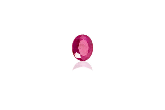 RED AFRICAN RUBY - 4.34 ct