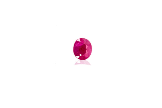 RED AFRICAN RUBY - 4.07 ct