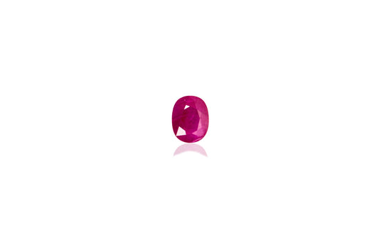 RED AFRICAN RUBY - 5.64 ct