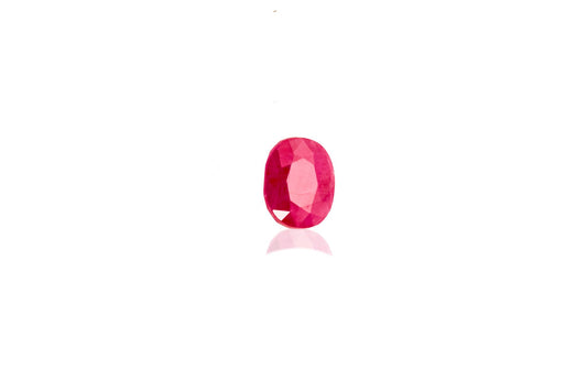 RED AFRICAN RUBY - 5.95 ct
