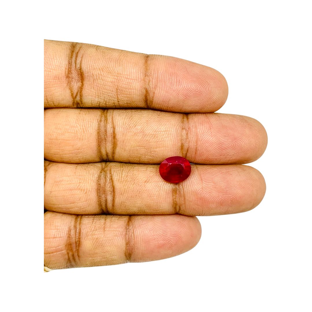 Bangkok Red Ruby GF - 2.77 ct