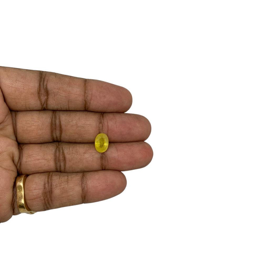 BANGKOK YELLOW SAPPHIRE - 3.9 ct