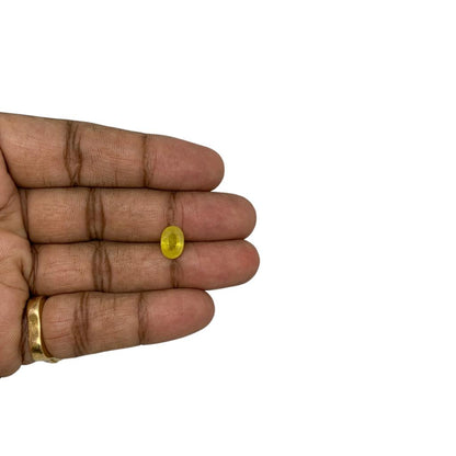BANGKOK YELLOW SAPPHIRE - 3.9 ct
