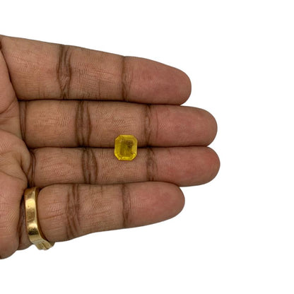 BANGKOK YELLOW SAPPHIRE - 3.92 ct
