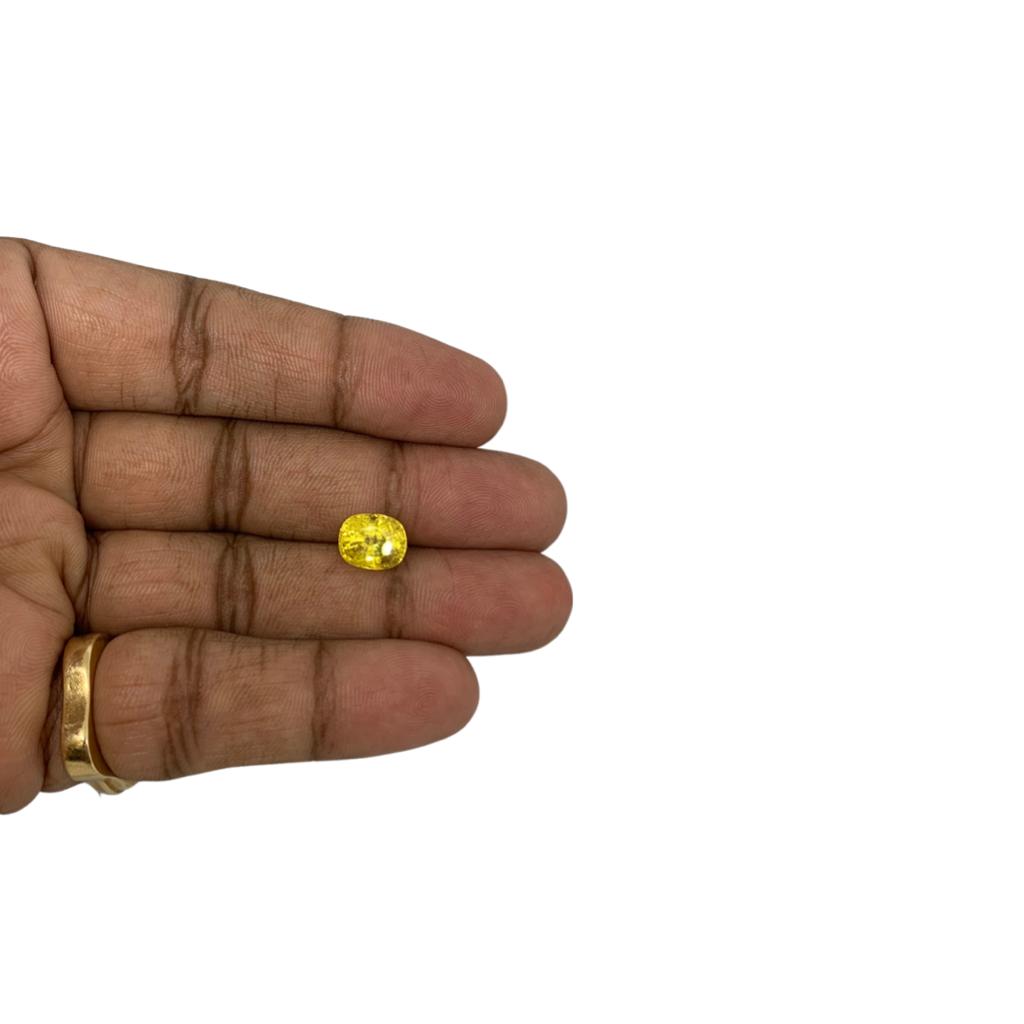 BANGKOK YELLOW SAPPHIRE - 4.63 ct