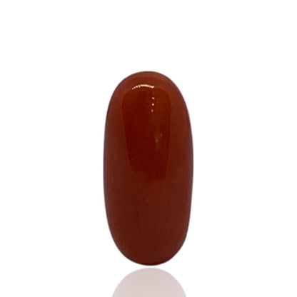 RED ITALIAN CORAL OVAL - 9.37 ct