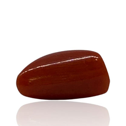 RED ITALIAN CORAL TRIANGLE - 5.72 ct