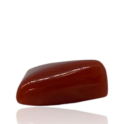 RED ITALIAN CORAL TRIANGLE - 3.57 ct
