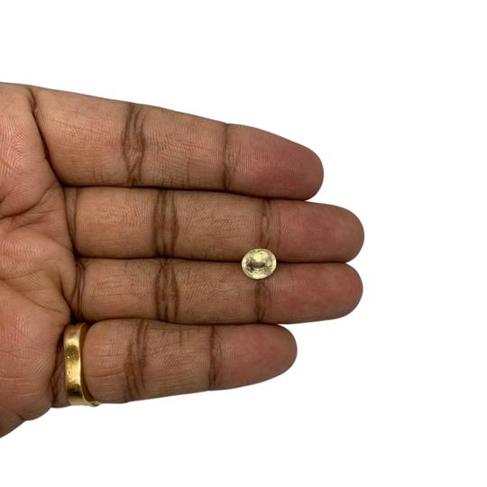 CEYLON YELLOW SAPPHIRE - 3.53 ct