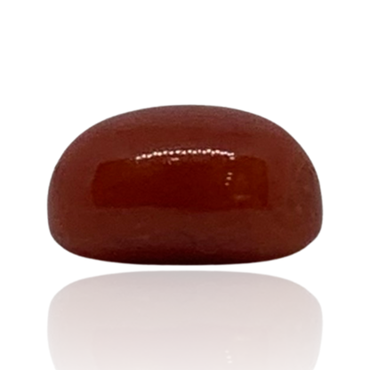 RED ITALIAN CORAL OVAL - 3 ct