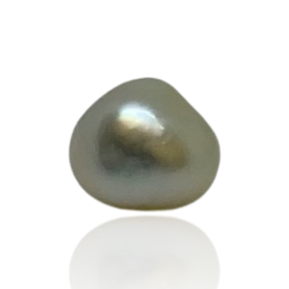 WHITE KESHI PEARL - 3.18 ct