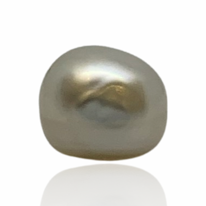 WHITE KESHI PEARL - 4.44 ct