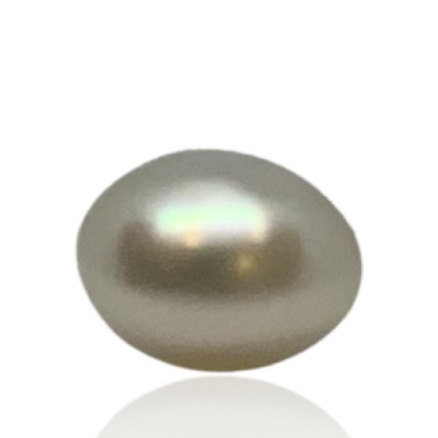 WHITE KESHI PEARL - 3.38 ct